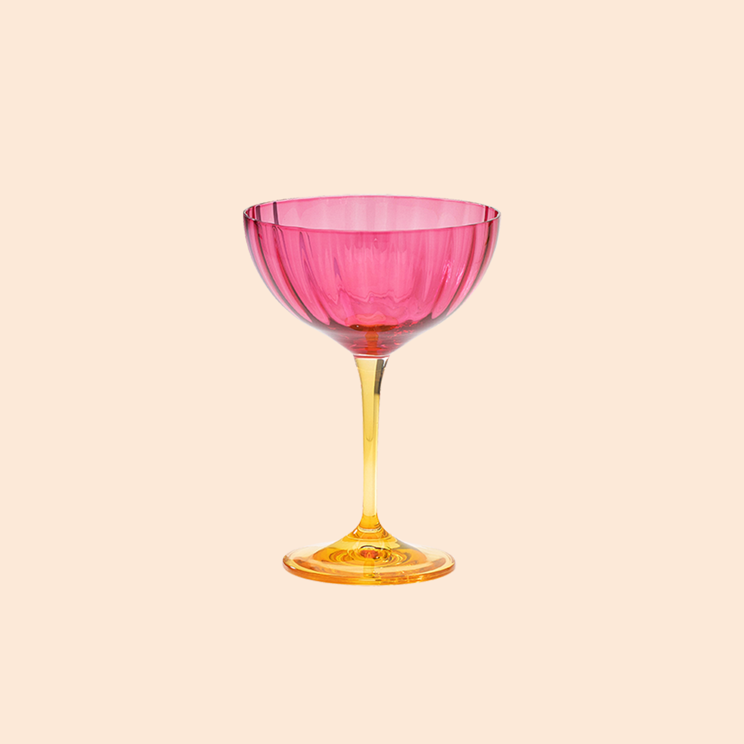 Kolorowy Kieliszek Jazzy Champagne Glass