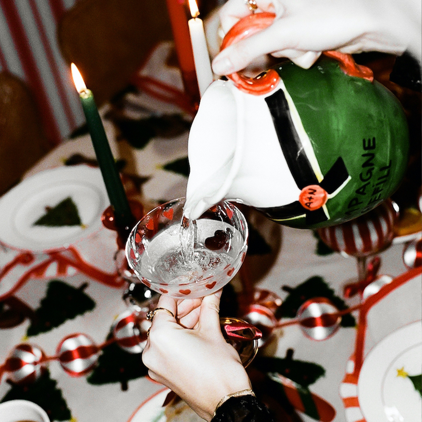 Kieliszki Classic Love Champagne Glass Set of 2