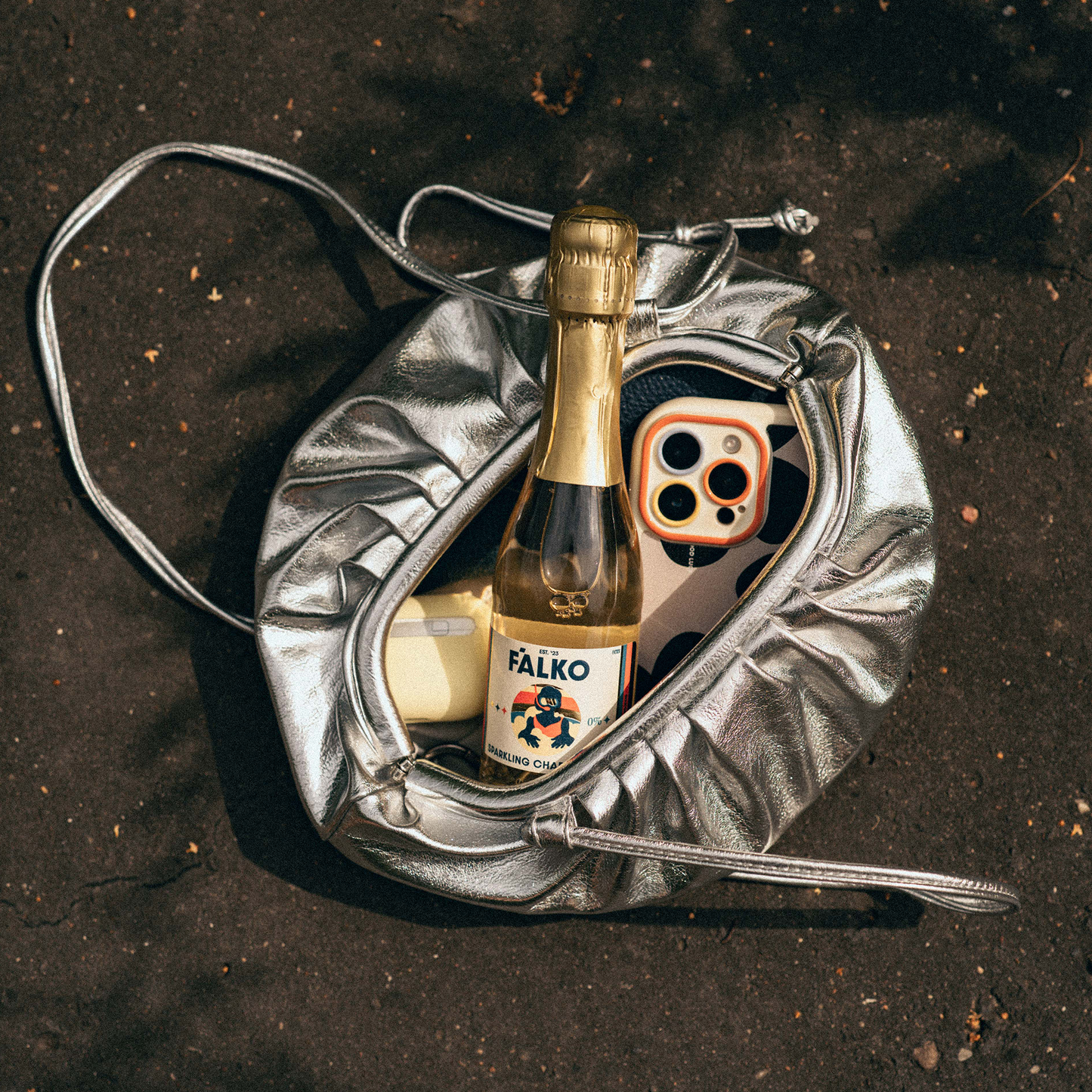 9-pack MINI F'ALKO Sparkling Chardonnay 0% (200 ml)