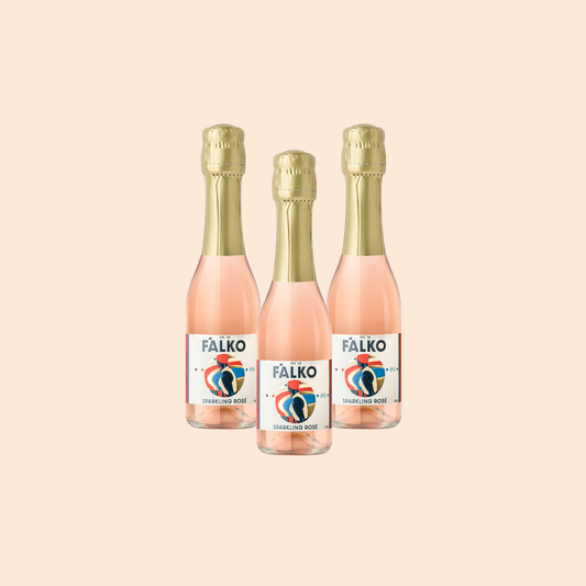 3-pack MINI F'ALKO Sparkling Rosé 0% (200 ml)