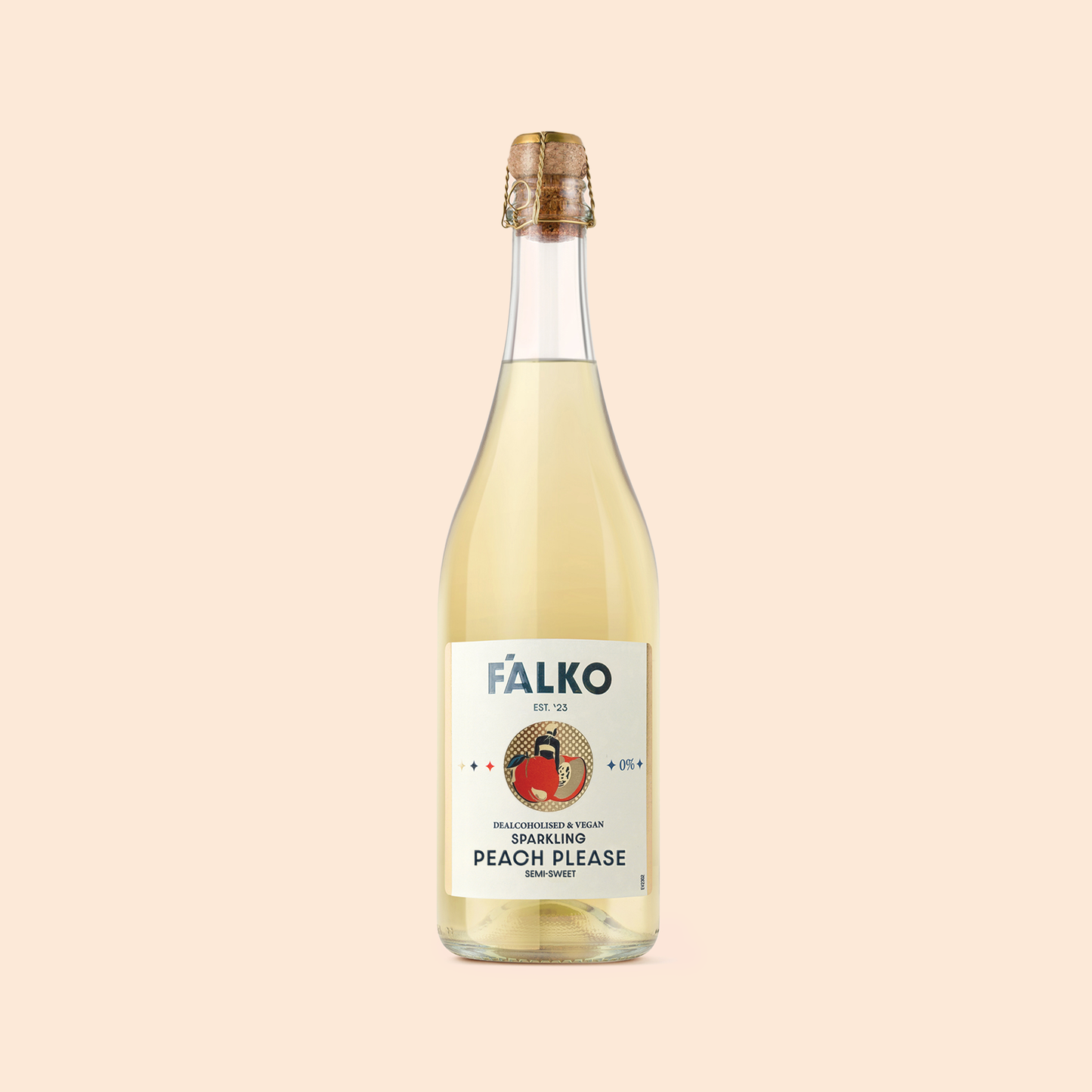 F'ALKO Sparkling Peach Please 0%